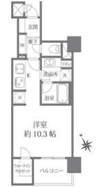 ラ・コスタ横浜山下公園 4階 間取り図