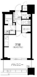 白金ザ・スカイ 5階 間取り図
