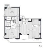 アヴニール元代々木 602 間取り図