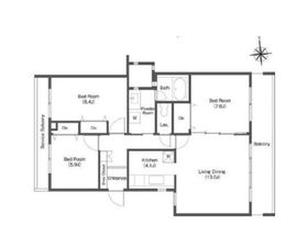 コンフォリア鷺沼三丁目 306 間取り図
