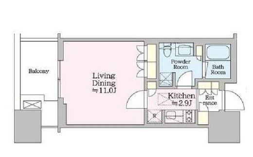 麻布台ヒルズレジデンスB 12階 間取り図