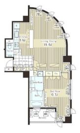 パークアクシス恵比寿 207 間取り図