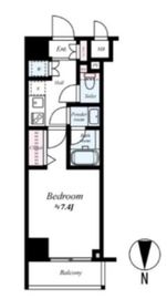 トラディス浅草橋 203 間取り図