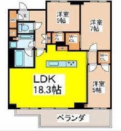 ブランズ西荻南三丁目 14階 間取り図