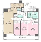 渋谷アインス 6階 間取り図
