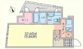 西麻布CO-HOUSE 4階 間取り図