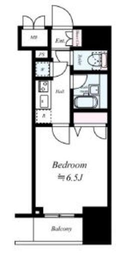 東京蒲田スクエアタワー 2階 間取り図