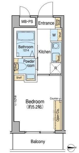 Fuu Oimachi by LATIERRA　 402 間取り図