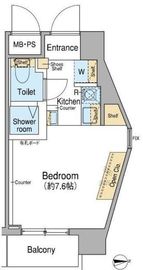 Fuu Oimachi by LATIERRA　 801 間取り図