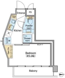 Fuu Oimachi by LATIERRA　 406 間取り図