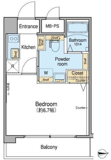 Fuu Oimachi by LATIERRA　 804 間取り図