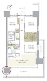 ザ・ガーデンズ東京王子 9階 間取り図
