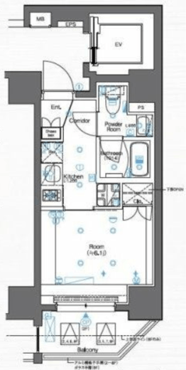 SYFORME YOKOHAMA-ODORIKOEN (シーフォルム横浜大通り公園) 6階 間取り図
