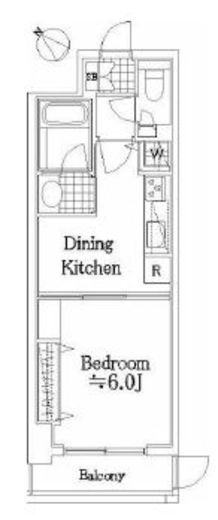 アールケープラザ横浜Ⅴ 1階 間取り図