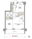 TENAS千歳船橋 207 間取り図