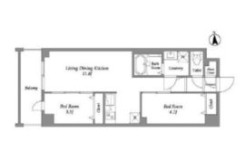 ザ・グラヴィティ新宿 204 間取り図