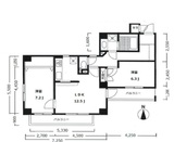 アルページ麻布 308 間取り図