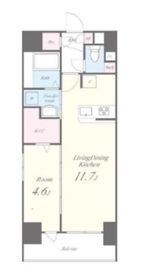 ロバストコート 201 間取り図