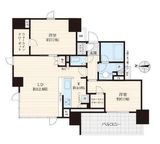 クレヴィア錦糸公園 13階 間取り図