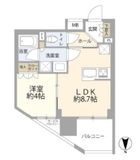 ネベル三鷹 4階 間取り図