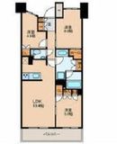 ルフォン板橋区役所前 11階 間取り図