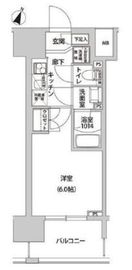 ラクラス幡ヶ谷 203 間取り図