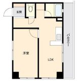 ONE ROOF FLAT NISHIWASEDA 1203 間取り図