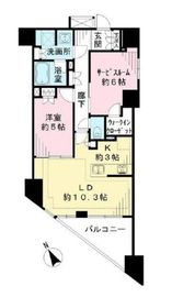 パレステージ藤沢シャインコート 5階 間取り図