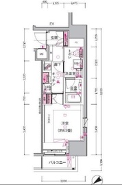 デュアレス愛宕虎ノ門 2階 間取り図