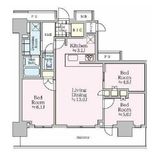 THE TOWER JUJO (ザ・タワー十条) 28階 間取り図