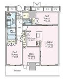 THE TOWER JUJO (ザ・タワー十条) 27階 間取り図