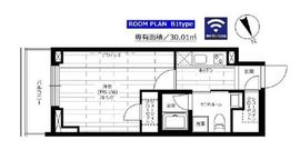 グランドコンシェルジュ六本木 6階 間取り図