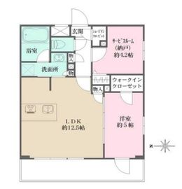 La Perla JiyugaokaⅡ (ラペルラ自由が丘Ⅱ) 205 間取り図