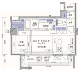 ラティエラ横濱大通り公園 308 間取り図