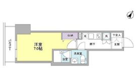 ジェイフラッツ初台 302 間取り図