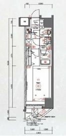 クリアルプレミア浅草橋 403 間取り図