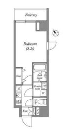 グランパセオ田端 A202 間取り図