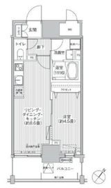 グランデュール富士 505 間取り図