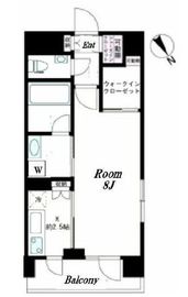 デュオステージ横濱赤門通り 4階 間取り図