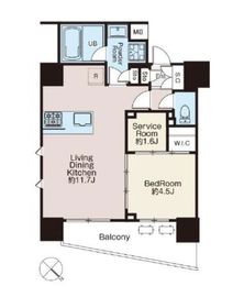 クラシアム文京白山 901 間取り図