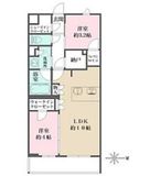 La Perla JiyugaokaⅡ (ラペルラ自由が丘Ⅱ) 001 間取り図