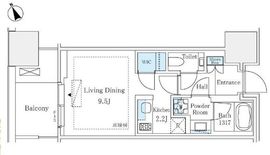 麻布台ヒルズレジデンスB 10階 間取り図