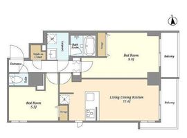 La Douceur田端 (ラドゥセール田端) 903 間取り図