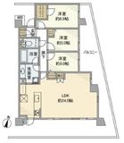 プロミライズ青葉台ステーションサイド 2階 間取り図