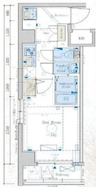 エステムコート新横浜グランデ 5階 間取り図