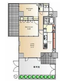 コンフォルテハイム西小山 1階 間取り図