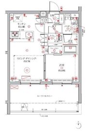 クレイシアIDZ大森町 5階 間取り図