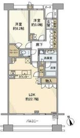 港北センターヒルズ 4階 間取り図