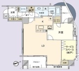 イトーピア武蔵野ブランマーク 5階 間取り図