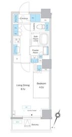 プレディアコート板橋 504 間取り図